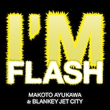 鮎川誠×BLANKEY JET CITY「I'M FLASH "Consolation Prize"(ホラ吹きイナズマ)」配信ジャケット