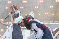 「えびちゅう 夏のファミリー遠足 略してファミえん in 山中湖2024」2日目の様子。