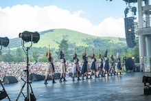 「えびちゅう 夏のファミリー遠足 略してファミえん in 山中湖2024」2日目の様子。