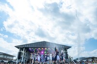 「えびちゅう 夏のファミリー遠足 略してファミえん in 山中湖2024」2日目の様子。