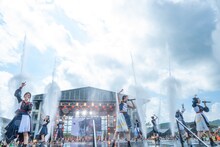 昨年開催された「えびちゅう 夏のファミリー遠足 略してファミえん in 山中湖2024」の様子。