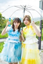 中山莉子（左）と小林歌穂（右）のカホリココンビ。