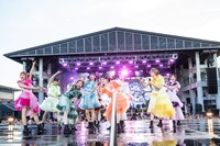 借り物競走に成功した私立恵比寿中学。