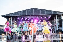 借り物競走に成功した私立恵比寿中学。