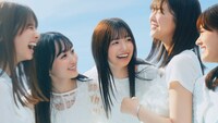 乃木坂46の5期生が出演するコーセー「メイク キープ」シリーズのWeb CMより。(c)乃木坂 46LLC