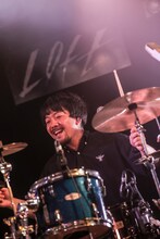 明神竜太郎（Dr, Cho / プッシュプルポット）（撮影：柴田恵理）