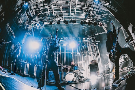 The Novembersのライブの様子。（Photo by AZUSA TAKADA）