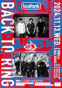 「locofrank presents "BACK TO RING"」告知画像