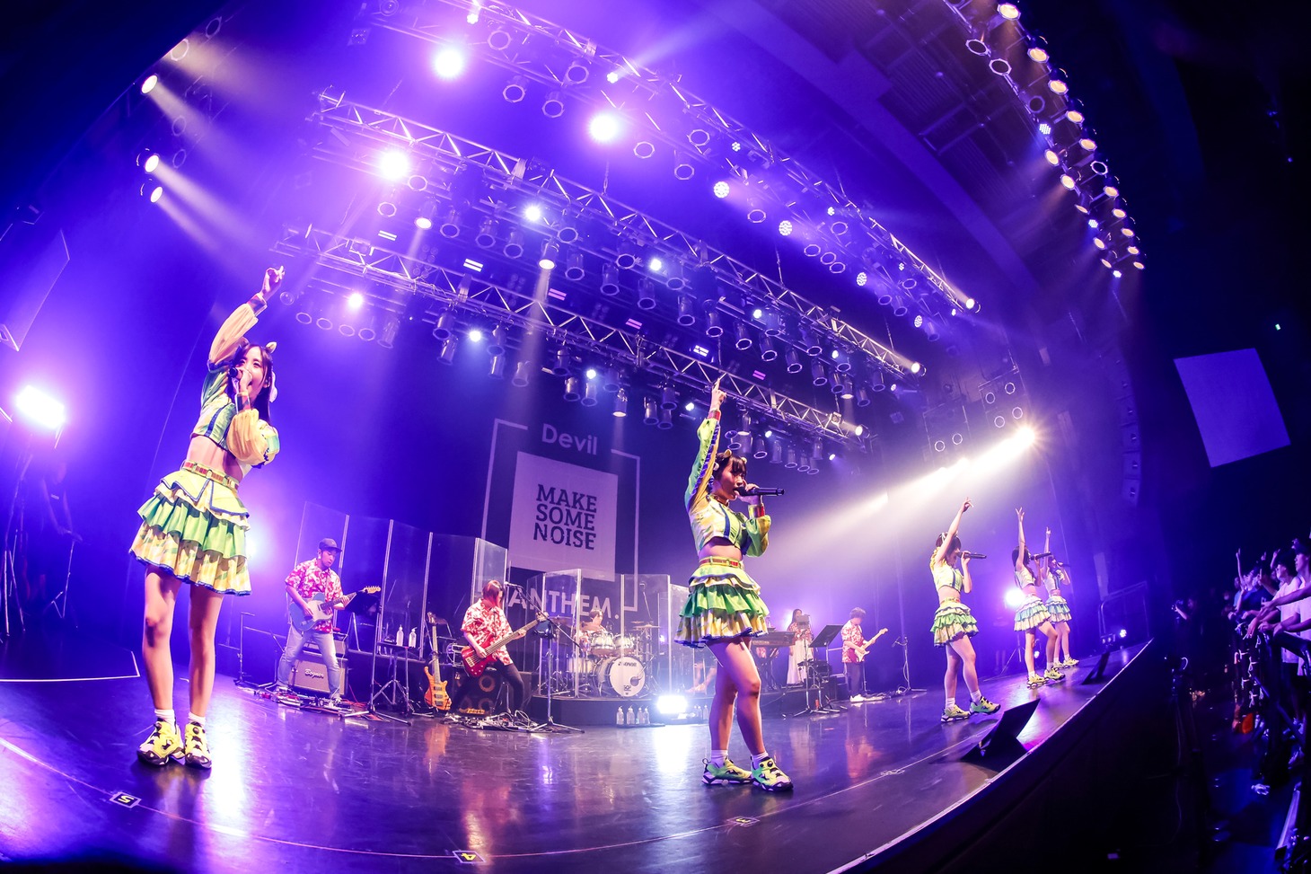 Devil ANTHEM.「#でび夏霞演奏会」の様子。（撮影：笹森健一）