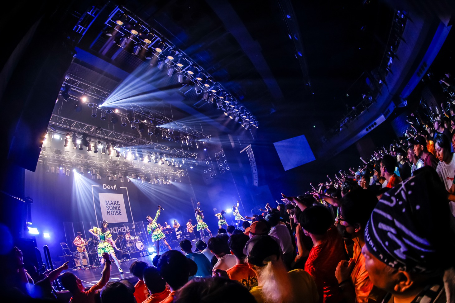 Devil ANTHEM.「#でび夏霞演奏会」の様子。（撮影：笹森健一）