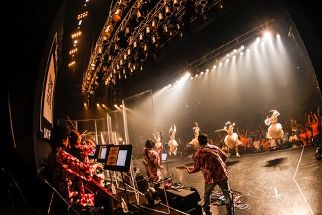 Devil ANTHEM.「#でび夏霞演奏会」の様子。（撮影：笹森健一）