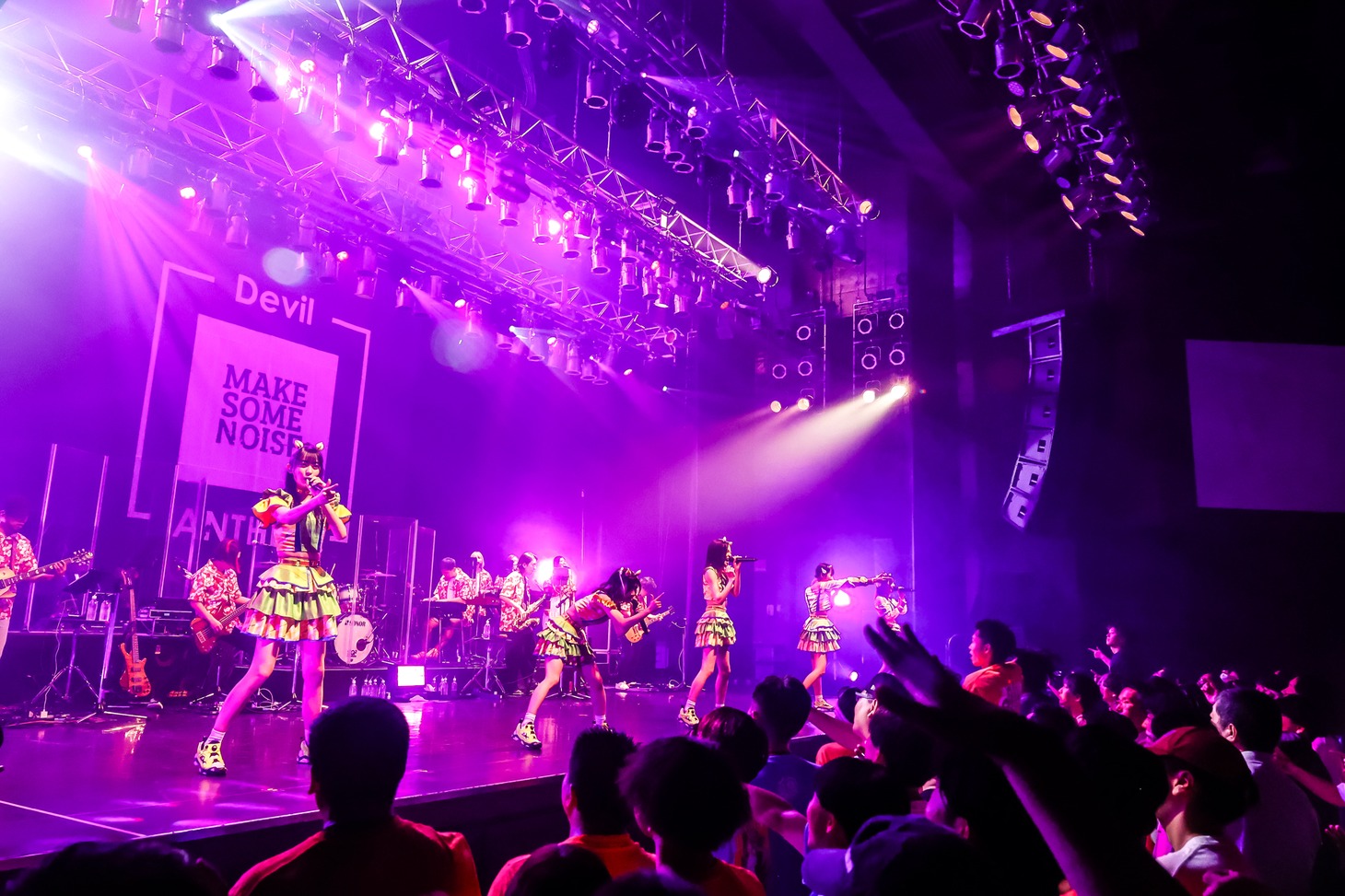 Devil ANTHEM.「#でび夏霞演奏会」の様子。（撮影：笹森健一）