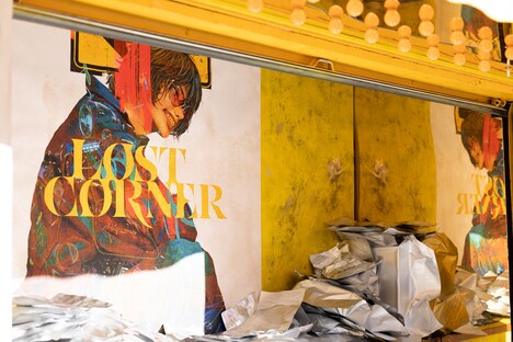 「KENSHI YONEZU "LOST CORNER" POP-UP in LA」　の様子。