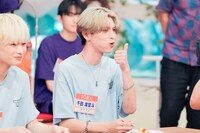 左からICExの中村旺太郎、千田波空斗。(c)「DAN! DAN! EBiDAN!」製作委員会