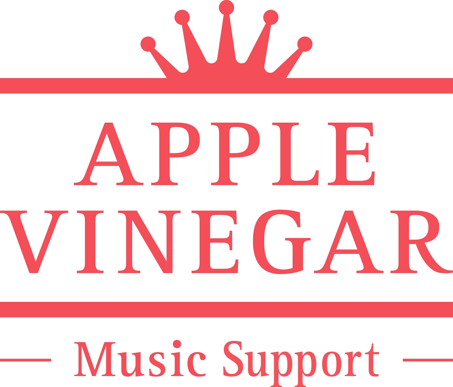 「APPLE VINEGAR -Music Support-」 ロゴ