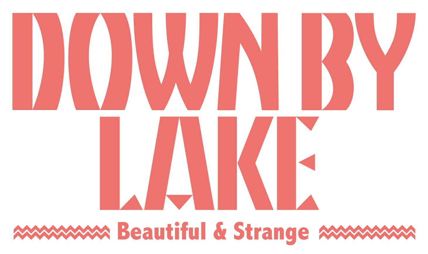 「DOWN BY LAKE」ロゴ