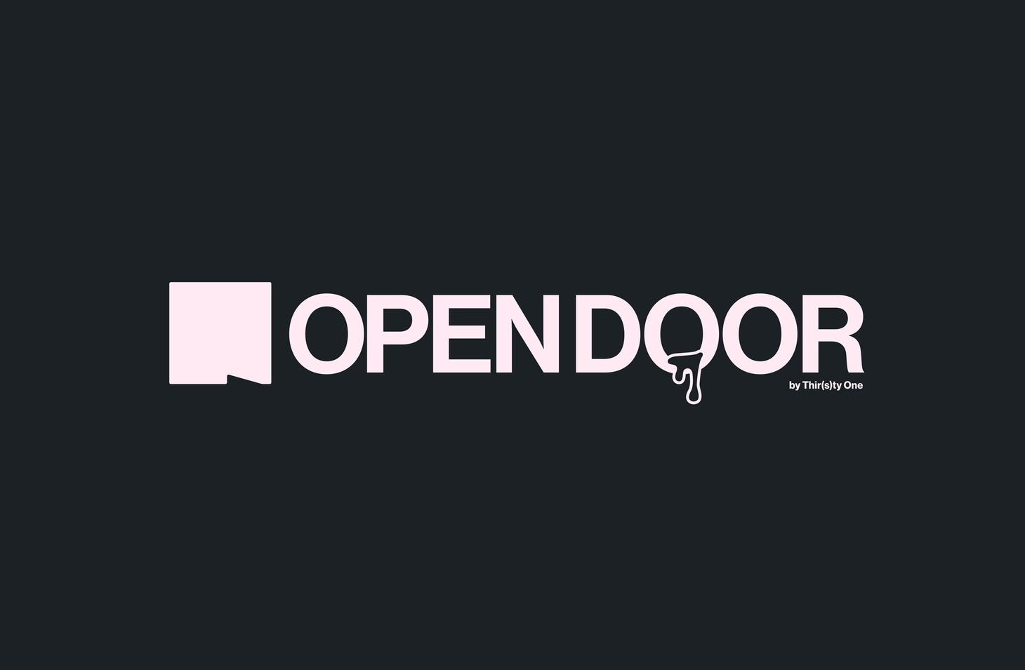 「OPEN DOOR by Thir(s)ty One」ロゴ
