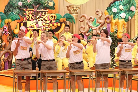 「瞬時に略せ！グッジョブゲーム」の様子。(c)フジテレビ