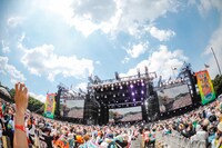 BE:FIRSTのステージの様子。（Photo by SARU［SARUYA AYUMI］）