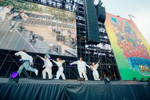 三浦大知のステージの様子（Photo by toya）。