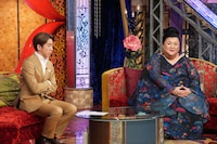 村上信五（SUPER EIGHT）とマツコ・デラックス。(c)日本テレビ