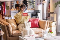 ロッテ「ガーナチョコレート」新CMメイキングより。