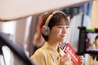 ロッテ「ガーナチョコレート」新CMメイキングより。