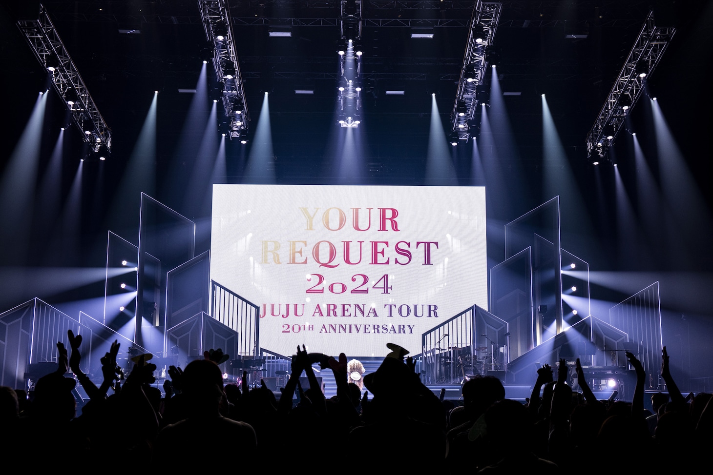 「JUJU 20th ANNIVERSARY ARENA TOUR 2024『YOUR REQUEST』」ファイナルの様子。