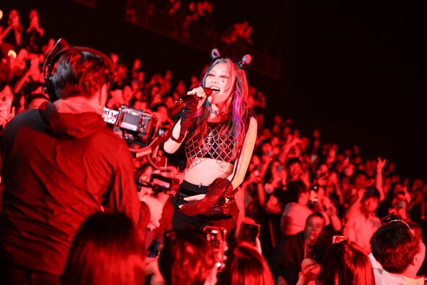MAYA。「XG 1st WORLD TOUR "The first HOWL"」バンコク公演より。