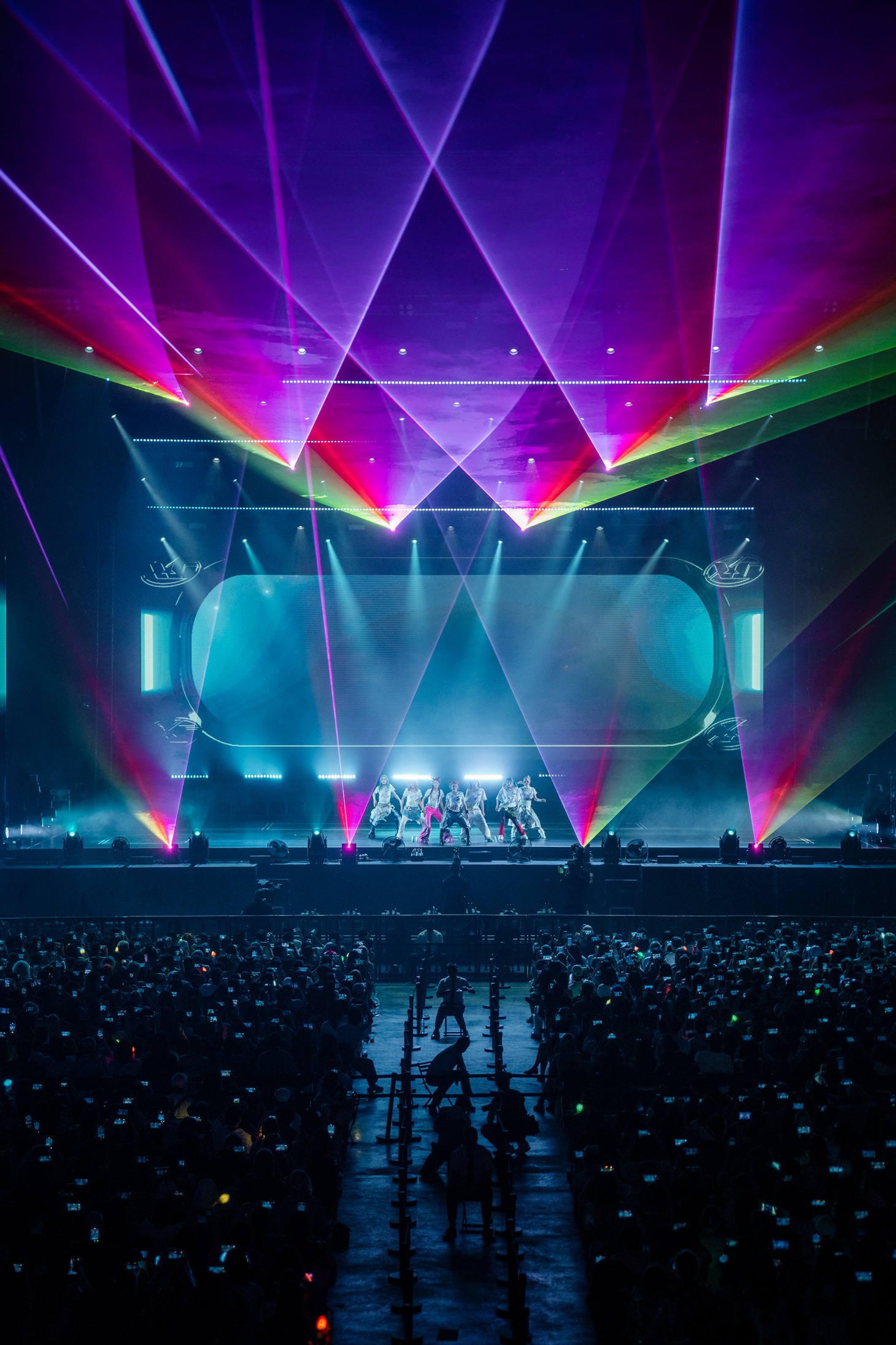 「XG 1st WORLD TOUR "The first HOWL"」北京公演の様子。