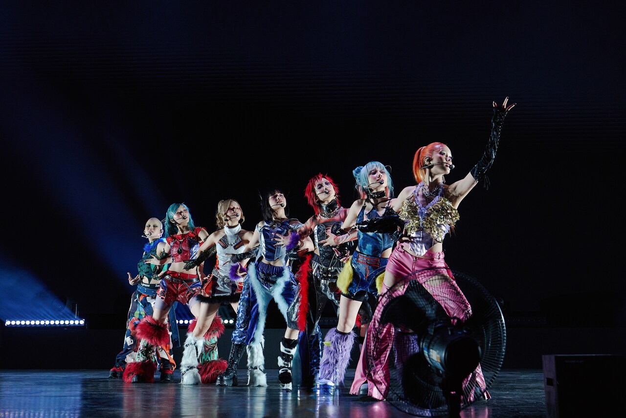 「XG 1st WORLD TOUR "The first HOWL"」香港公演の様子。