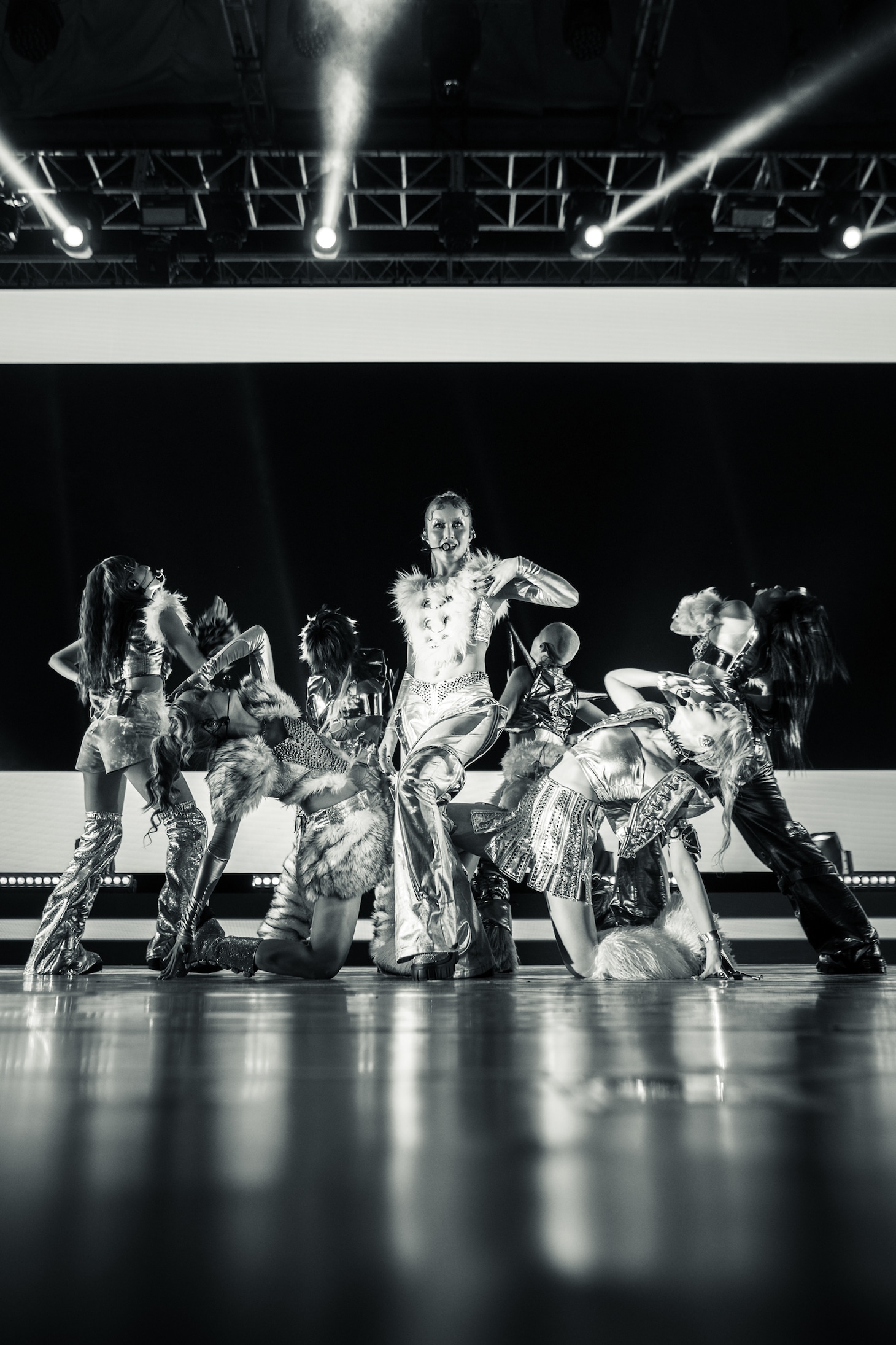 「XG 1st WORLD TOUR "The first HOWL"」香港公演の様子。
