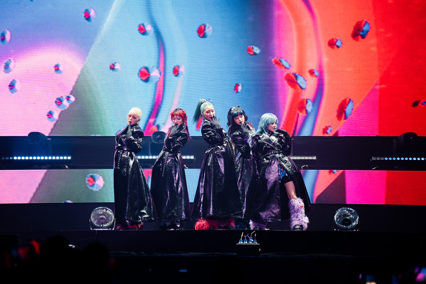 「XG 1st WORLD TOUR "The first HOWL"」マニラ公演の様子。