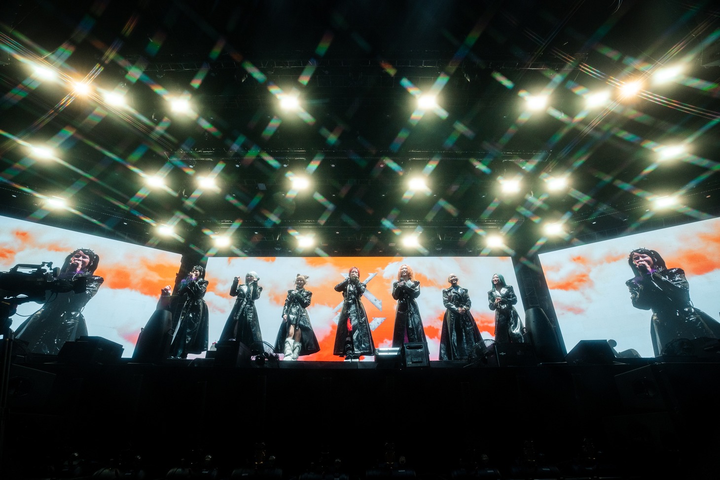 「XG 1st WORLD TOUR "The first HOWL"」上海公演の様子。