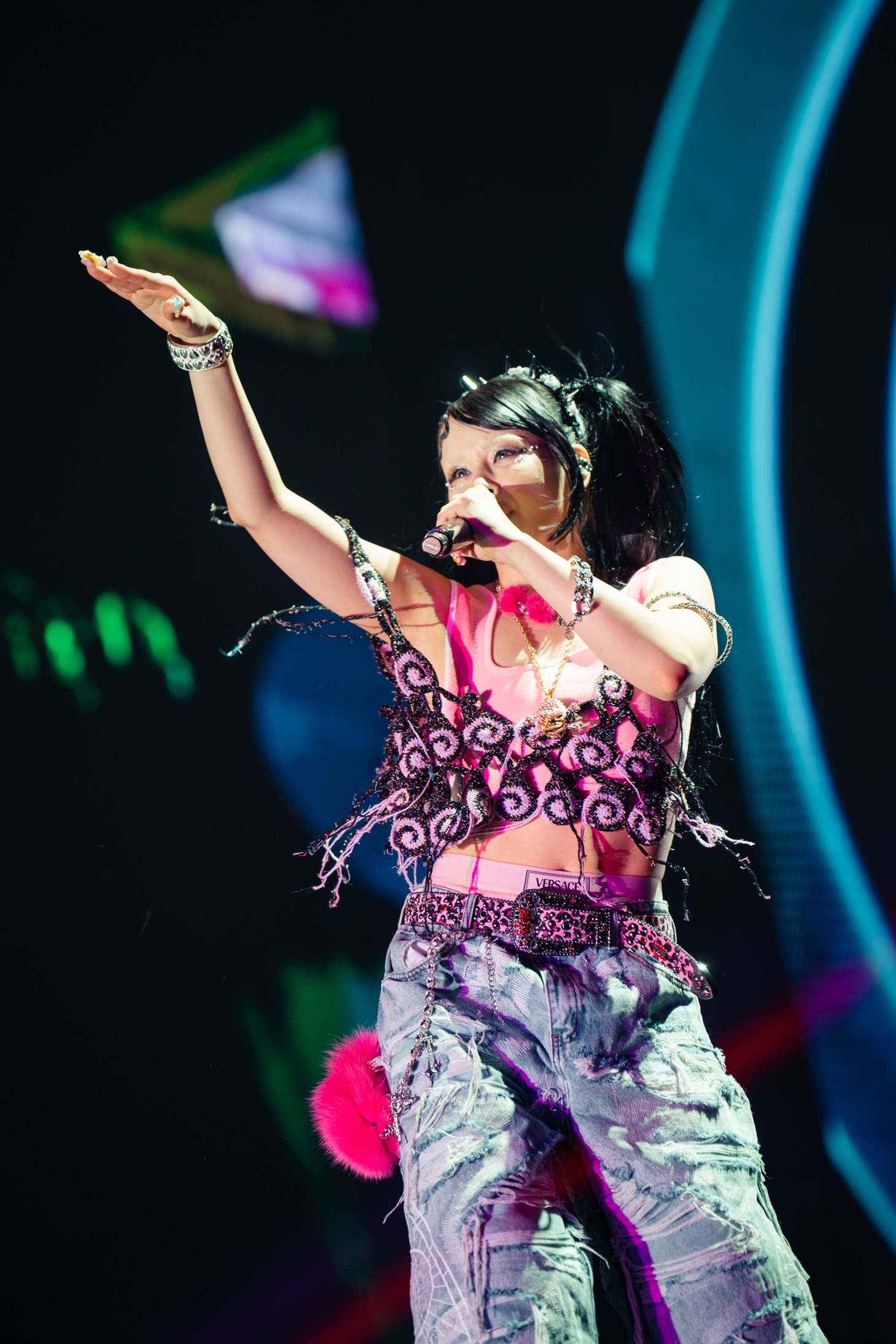「XG 1st WORLD TOUR "The first HOWL"」上海公演の様子。