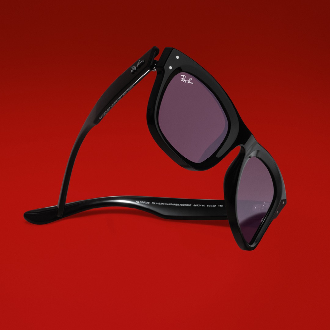 Ray-Ban Reverseキャンペーンビジュアル。