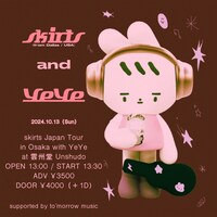 「skirts Japan Tour 2024 in Tokyo」大阪公演ビジュアル