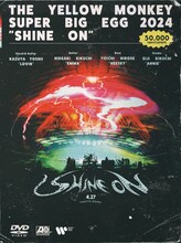 THE YELLOW MONKEY「THE YELLOW MONKEY SUPER BIG EGG 2024 "SHINE ON"」DVD盤ジャケット