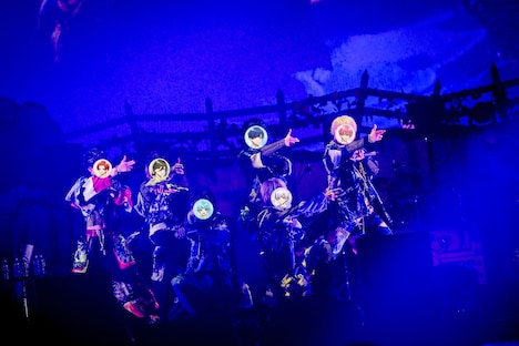 「いれいす Summer Tour 2024 Irregular Vacation -Island-」ファイナルの様子。（写真提供：VOISING）