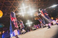 「スパンコールグッドタイムズ RELEASE ONEMAN SHOW 『キネマとユニバース』」大阪・ユニバース公演の様子。（Photo by Satoki Demoto）