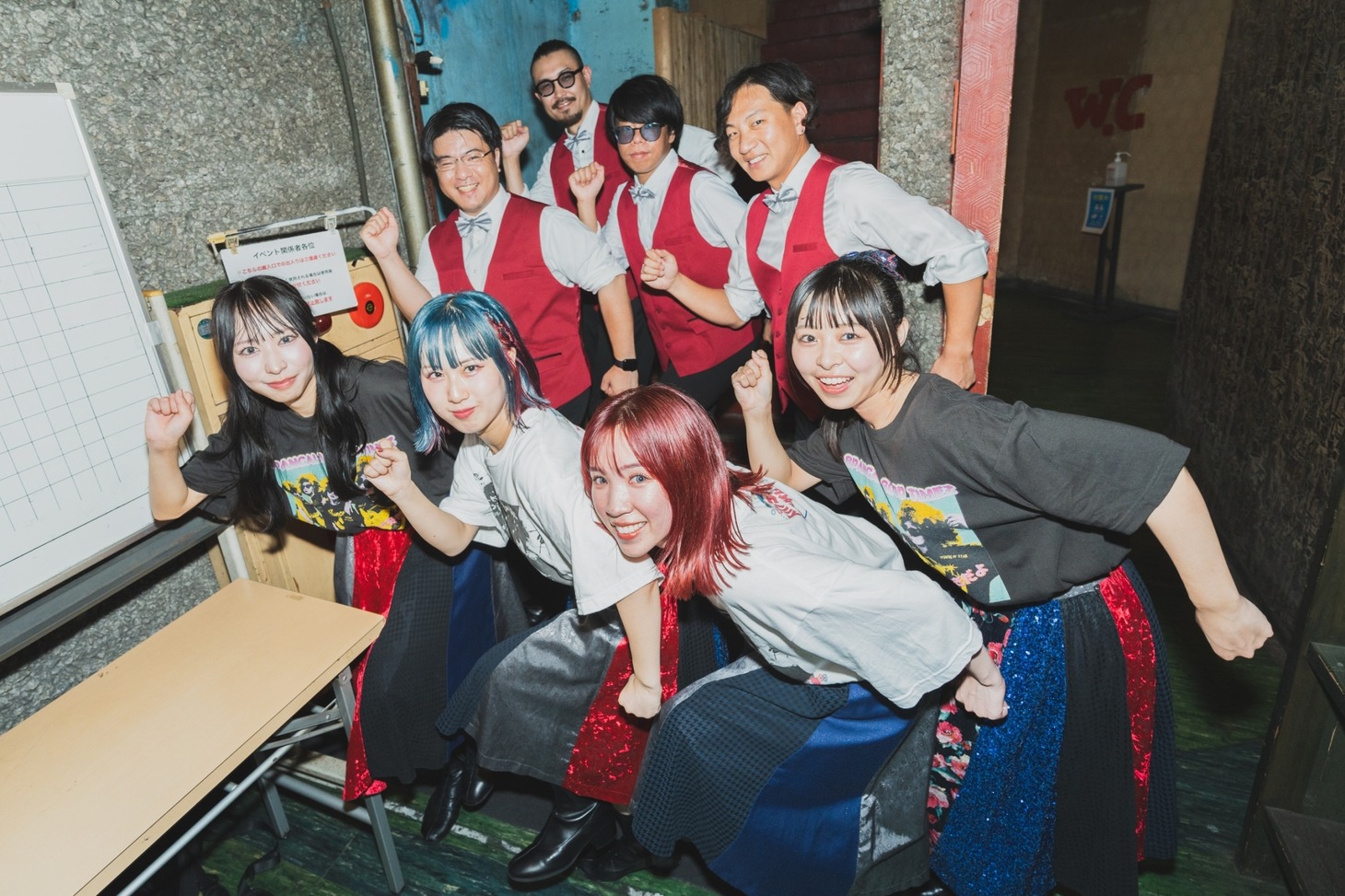 スパンコールグッドタイムズとYOU'RE MY☆スターズ。（Photo by Satoki Demoto）