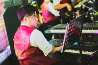 YOU'RE MY☆スターズのキーボード。（Photo by Satoki Demoto）