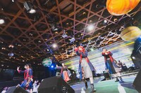 「スパンコールグッドタイムズ RELEASE ONEMAN SHOW 『キネマとユニバース』」大阪・ユニバース公演の様子。（Photo by Satoki Demoto）