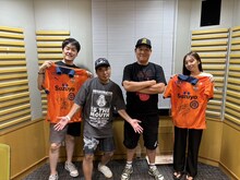 左から土田晃之、石野卓球、ピエール瀧、新内眞衣。