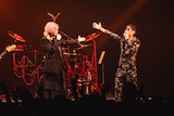 Shou(Verde/、Alice Nine.)とKen(L'Arc-en-Ciel)。