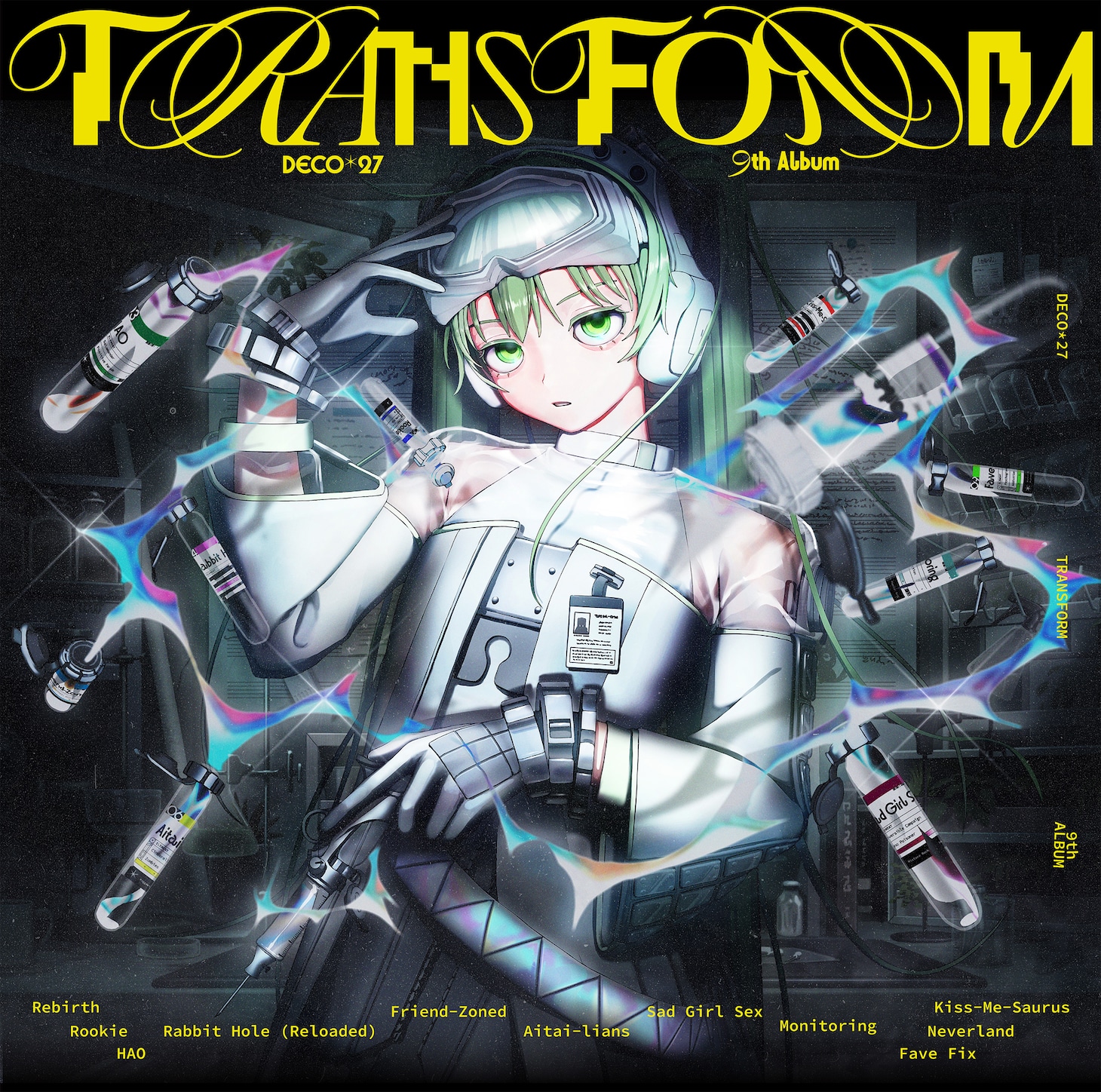 DECO*27「TRANSFORM」通常盤ジャケット