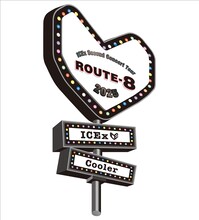 「ICEx Second Concert Tour 2025 "ROUTE-8"」ロゴ