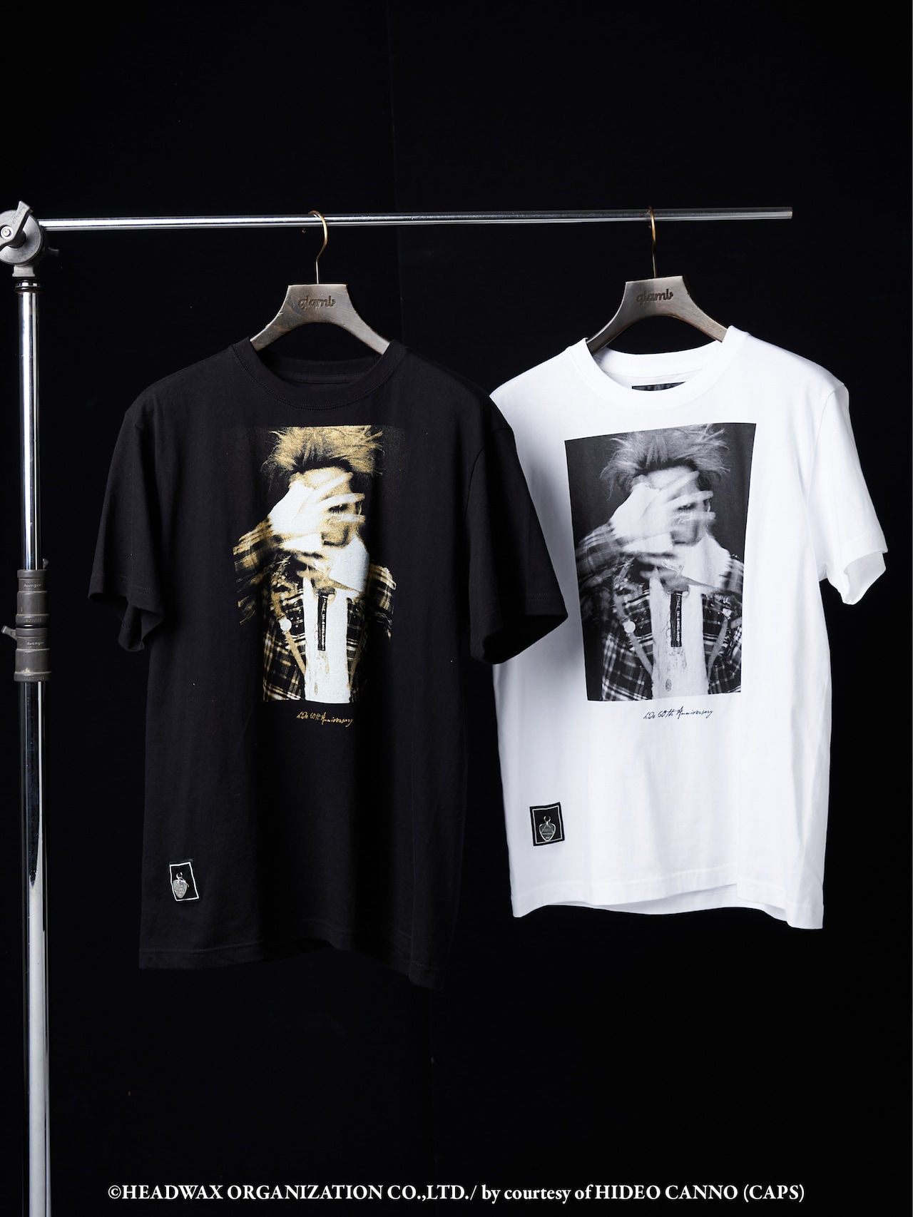 hide × glamb Check Suit hide T-Shirt