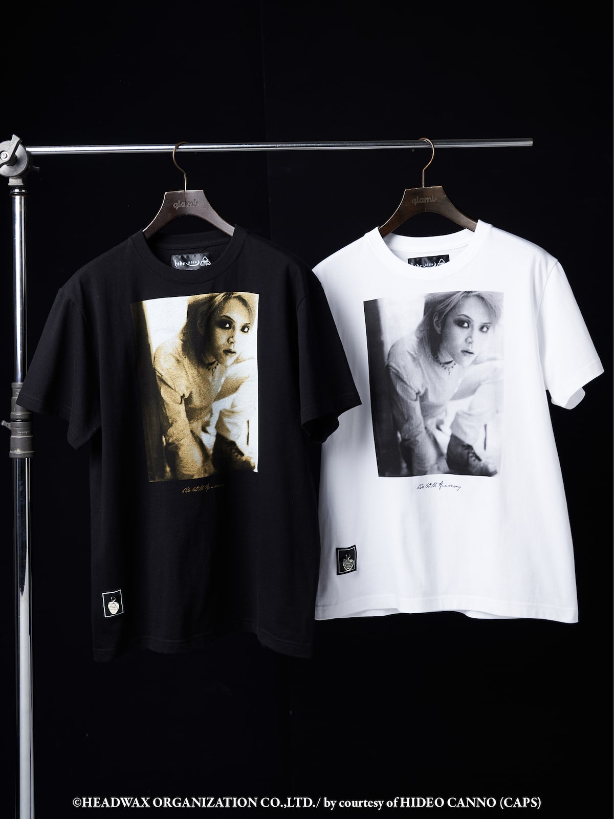 glamb × hide「Laid Back hide T-Shirt」 - hide × glambコラボ第3弾 