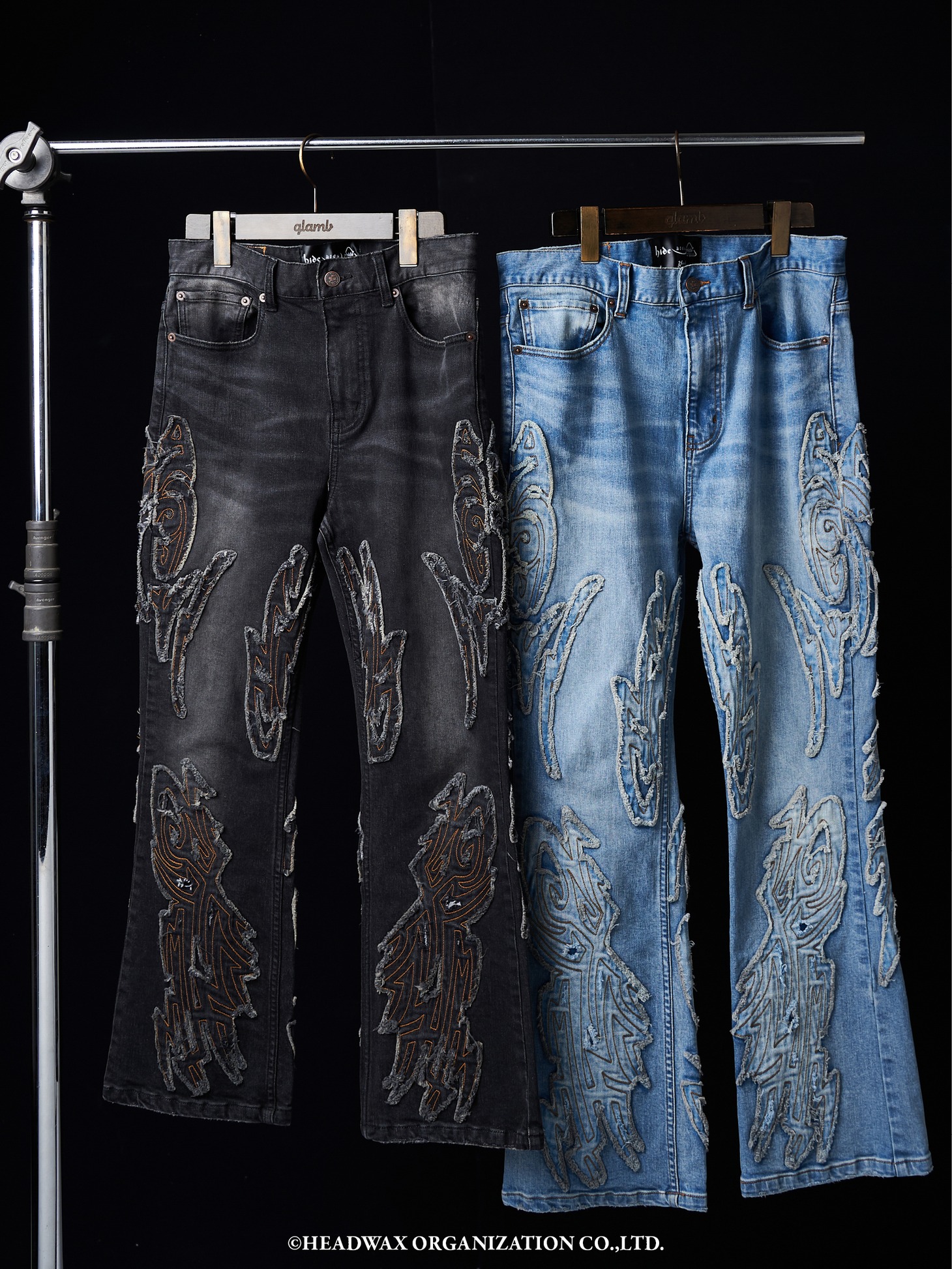 glamb × hide「hide Tribal Denim」